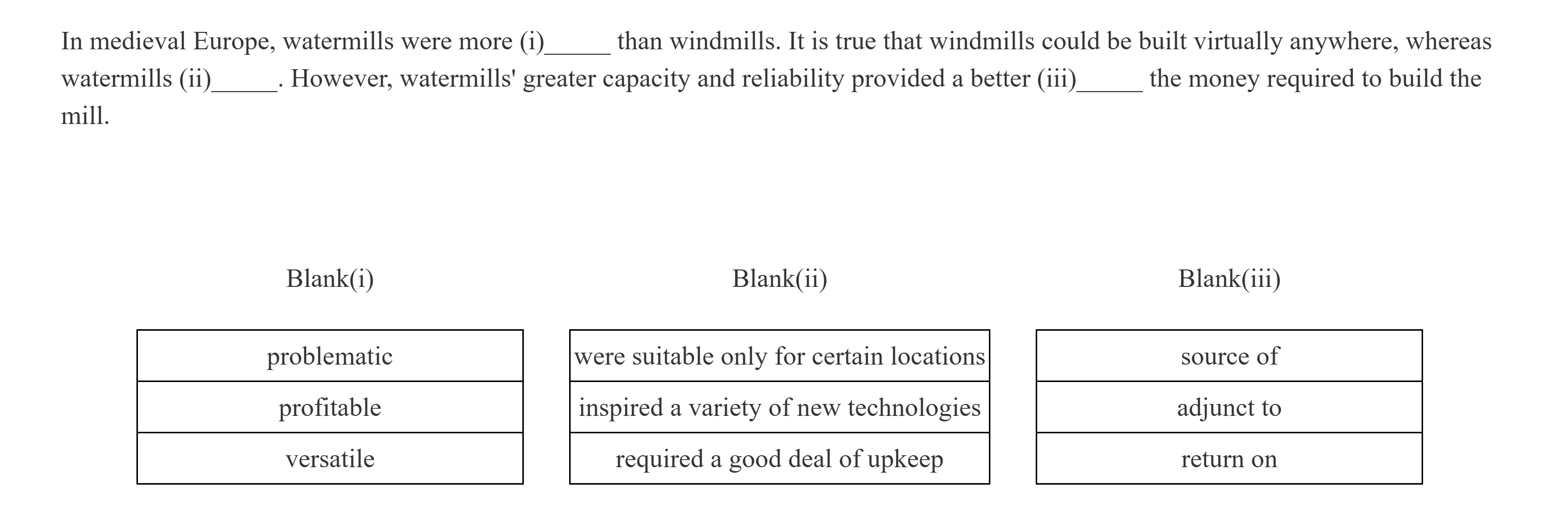 KMF Comprehensive set of mathematics questions after the reform